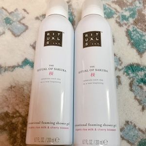 Rituals of Sakura foaming shower gel